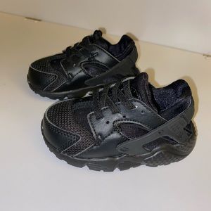 Nike Air Huarache Run black Toddler 5C